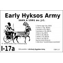 DBA3.0 - 1/17a EARLY HYKSOS ARMY 1645-1591 BC